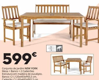 Conforama Conjunto jardim promoção