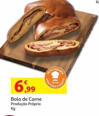 Auchan Bola de carne:kg produção própria promoção