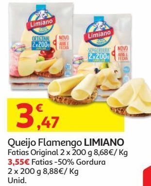 Auchan Queijo limiano promoção