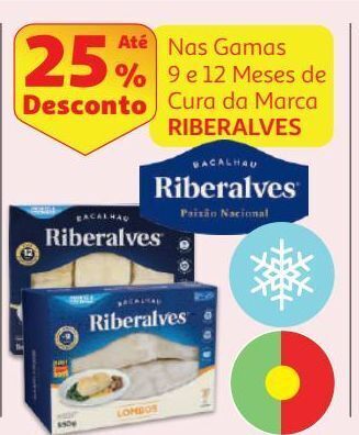 Auchan Bacalhau riberalves promoção