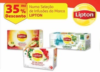 Auchan Infusão pyramid lipton promoção
