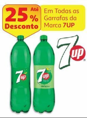 Auchan Refrigerante 7up promoção