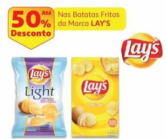 Auchan Batatas fritas lay's promoção