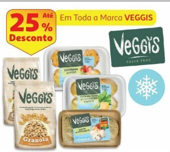 Auchan Croquetes veggis promoção
