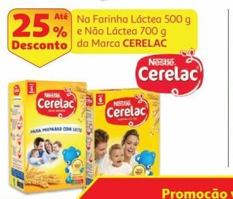 Auchan Farinha láctea cerelac promoção