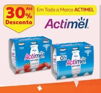 Auchan Probiotico actimel promoção