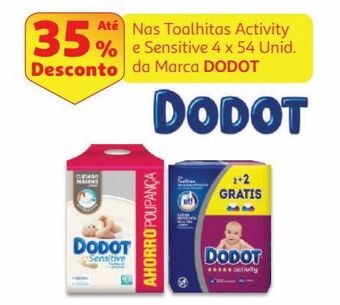 Auchan Toalhitas dodot promoção
