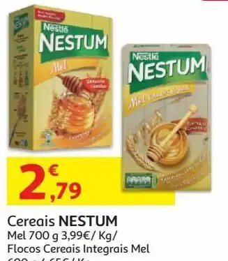 Auchan Nestum nestlé promoção