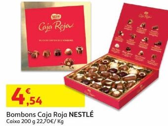 Auchan Bombons nestlé:caja roja caixa 200 g promoção