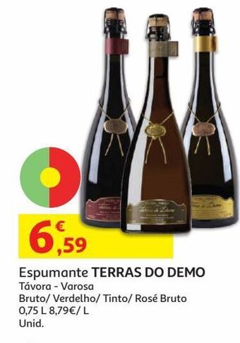 Auchan Espumante terras do demo promoção