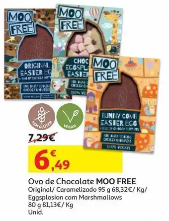 Auchan Ovo páscoa moo free promoção