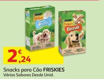 Auchan Snack cão dental friskies promoção