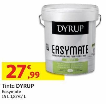 Auchan Tinta dyrup:easymate 15 l promoção