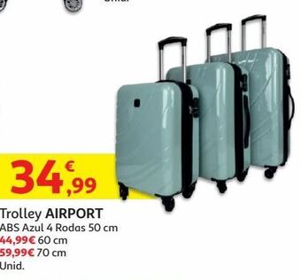 Auchan Trolley abs airport promoção