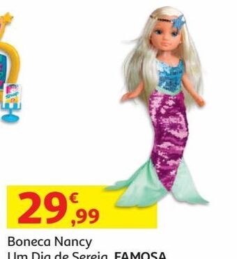 Auchan Boneca nancy:um dia de sereia promoção