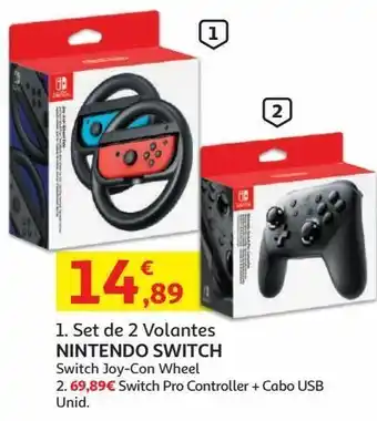 Auchan Switch pro controller promoção
