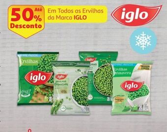 Auchan Ervilhas iglo promoção