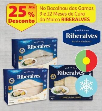 Auchan Bacalhau riberalves promoção