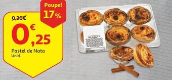 Auchan Pastel nata:55 g promoção