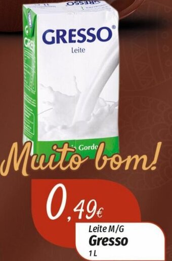 Miranda Supermercados Leite M/G Gresso 1L promoção