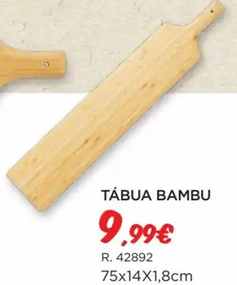 Tábua Bambu 75x14x1,8cm