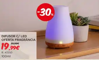 Espaço Casa Difusor C/LED Oferta Fragrância 100ml promoção