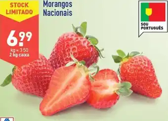 ALDI Morangos Nacionais 2kg promoção