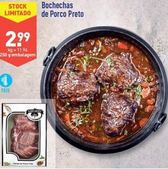 ALDI Bochechas de Porco Preto 250g promoção
