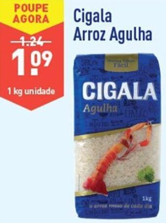 ALDI Cigala Arroz Agulha 1kg promoção