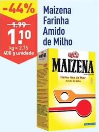 ALDI Maizena Farinha Amido de Milho 400g promoção