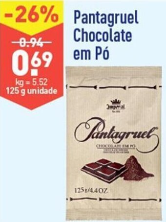 Pantagruel Chocolate em Pó 125g
