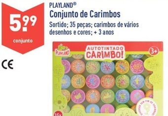 ALDI Playland Conjunto de Carimbos promoção
