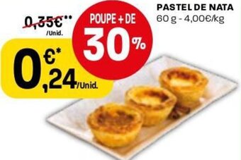 Intermarché Pastel de Nata 60g promoção