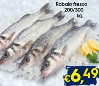 Bolama Robalo Fresco 200/300kg promoção