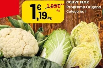 Intermarché Couve Flor Programa Origens promoção