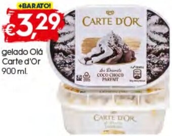 Bolama Gelado Olá Carte D'Or 900ml promoção