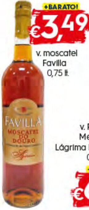 Bolama V. Moscatel Favilla 0,75lt promoção