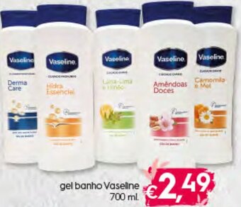 Bolama Gel Banho Vaseline 700ml promoção