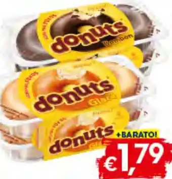 Bolama Donuts Bombom Chocolate 188g/ Clássico Glacé 200g promoção