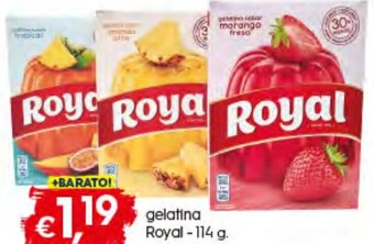 Bolama Gelatina Royal 114g promoção