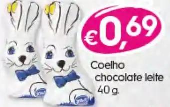 Coelho Chocolate Leite 40g