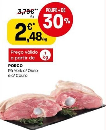 Intermarché Porco 1kg promoção