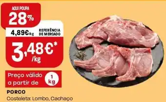 Intermarché Porco Lombo, Cachaço promoção