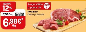 Intermarché Novilho Carne p/Estufar 800g promoção