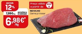 Intermarché Novilho Carne p/Assar 800g promoção