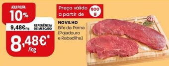 Intermarché Novilho Bife da Perna 800g promoção