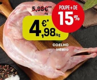 Intermarché Coelho Inteiro promoção