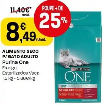 Intermarché Alimento P/ Gato Adulto Purina One 1,5kg promoção