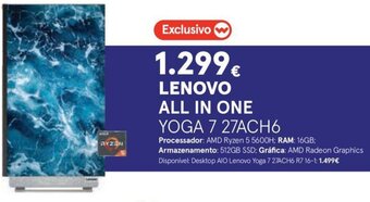 Worten Lenovo All In One promoção