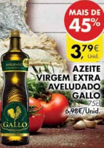 Azeite Virgem Extra Aveludado Gallo 75cl